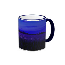 Corn Field at Night Mug
