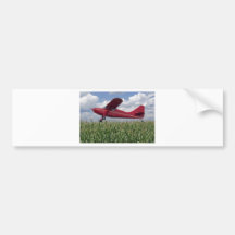 CORN FIELD FLYOVER BUMPER STICKER