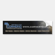 Corner 10 Productions Bumper Sticker 2