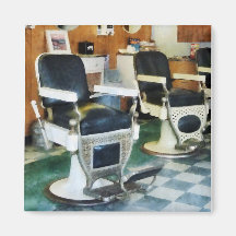 Corner Barber Shop Magnet