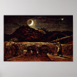 Cornfield In The Moonlight By Palmer Samuel Print