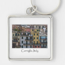 Corniglia Cinque Terre Italy Keychain