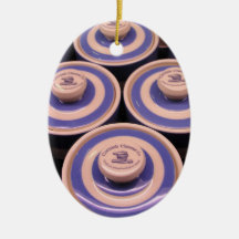 Cornish Blue Cheese Ornaments