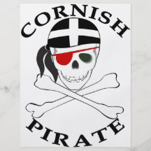 Cornish Pirate 1 Flyer Design
