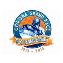 Corona Road Races 100th Anniversary Postcard