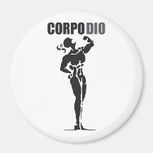 Corpo Dio - magnete da frigo