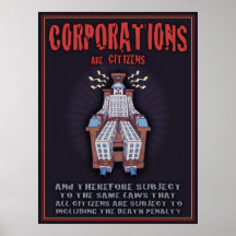 Corporate Citizen Death Penalty Print