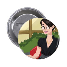 Corporate Girl Button