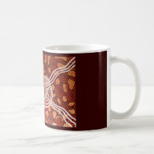 Corroboree II Aboriginal Art Mugs
