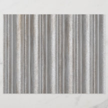 corrugated metal flyer