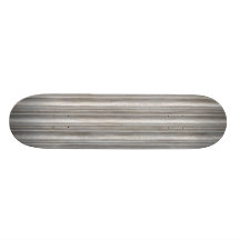 corrugated metal skate board decks
