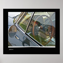 Corvette Stingray interior poster