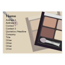Cosmetics - Chubby Business Card Template