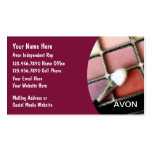 Cosmetics Rep Business Cards