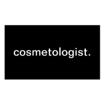 Cosmetologist Business Card Template