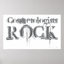 Cosmetologists Rock Posters