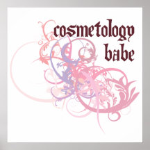 Cosmetology Babe Print