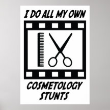 Cosmetology Stunts Posters