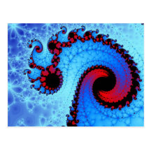 Cosmic Blue Postcards