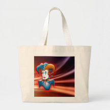 Cosmic Court Jester Tote Bag