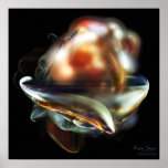 'Cosmic Dance' Abstract Fine Art Canvas Print