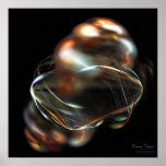 'Cosmic Dance' Abstract Fine Art Canvas Print