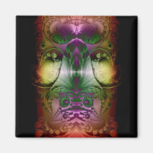 Cosmic Lights Fridge Magnets