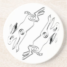 COSMIC RABBIT BEVERAGE COASTERS