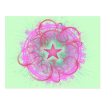 Cosmic Star Awakening Postcard