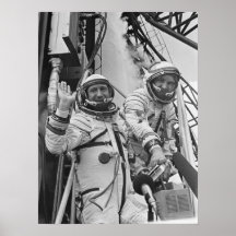 Cosmonauts for the Apollo-Soyuz Test Project Print
