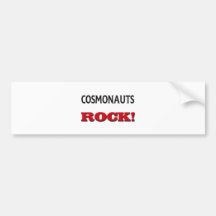 Cosmonauts Rock Bumper Stickers