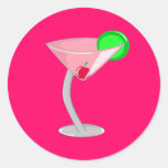 Cosmopolitan Round Sticker
