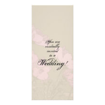 Cosmos Daisies Wedding Invitation