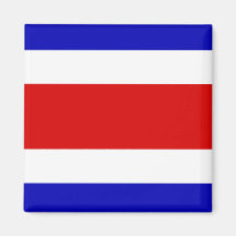 Costa Rica flag Refrigerator Magnet