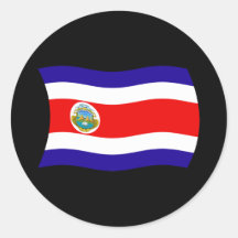 Costa Rica Flag Sticker