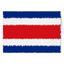 Costa Rican Flag Cards