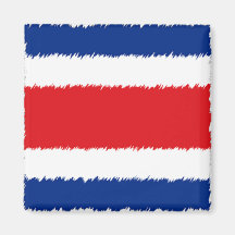 Costa Rican Flag Magnets