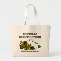 Costello Construction Kauai Canvas Bag