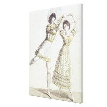 Costume design for a ballet canvas prints