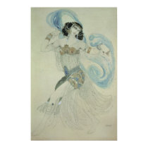 Costume design for Salome posters