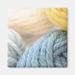 Cosy Yarn Refrigerator Magnet