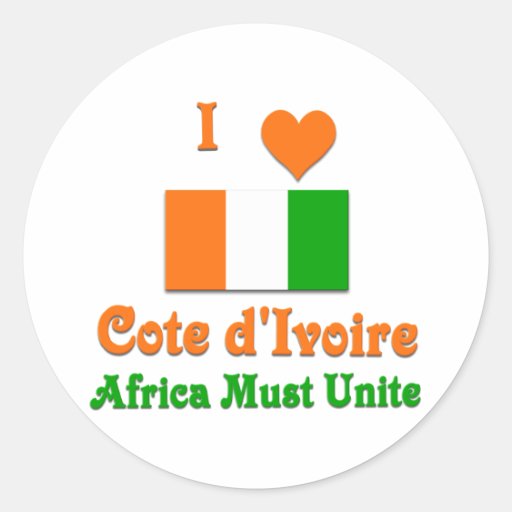 Cote d'Ivoire Sticker