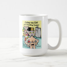 Cotey the Cat Coffee or Hot Chocolate Mug