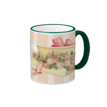 Cottage Chic Boxed Roses Mug
