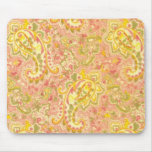 Cottage   chic PAISLEY Print Mouse Pad