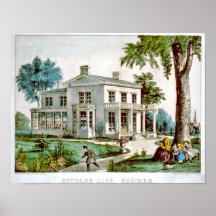 Cottage life, summer poster