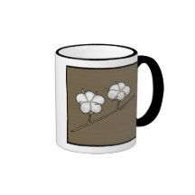 Cotton Boll Coffee Mug