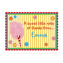 Cotton Candy Post card
