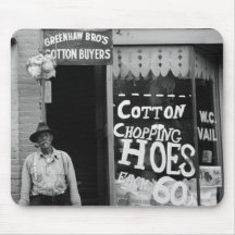 Cotton Chopping Hoes, 1930s Mousepads