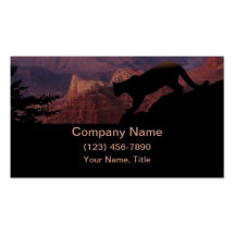 Cougar Business Card Templates